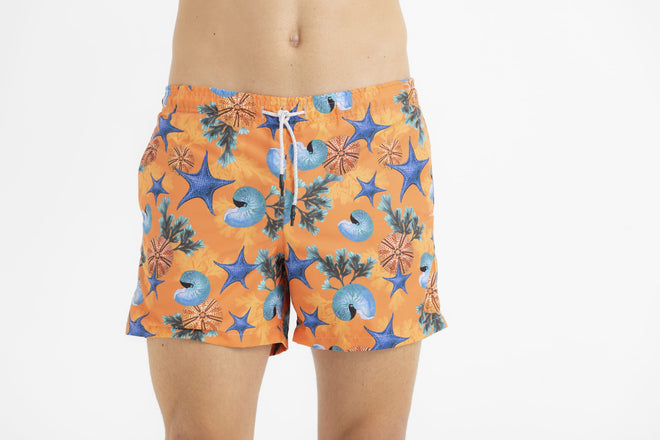 Sale kids SWIM TRUNKS SHELLS