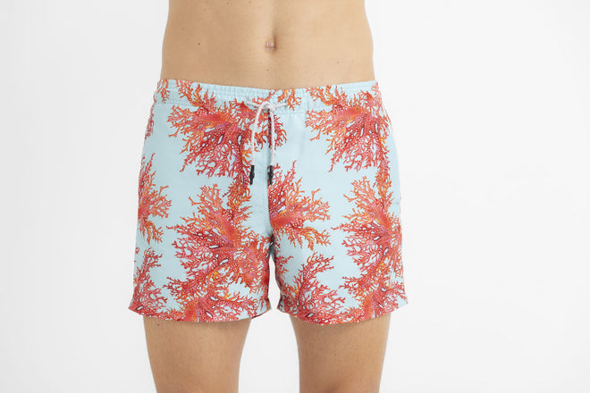 Sale KIDS SWIM TRUNKS CORALS