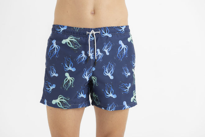 SALE KIDS SWIM TRUNKS OCTOPUS