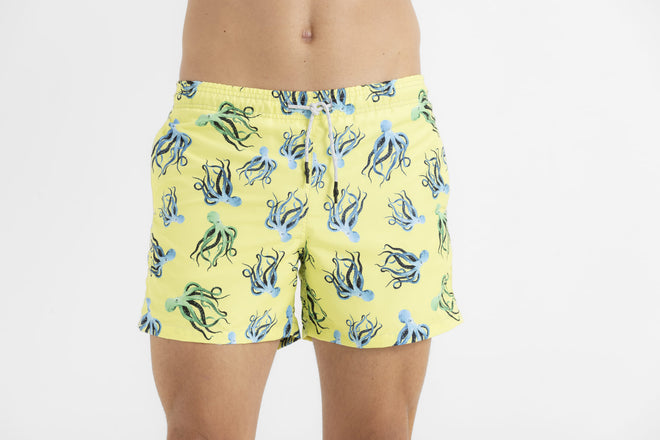 SALE KIDS SWIM TRUNKS OCTOPUS