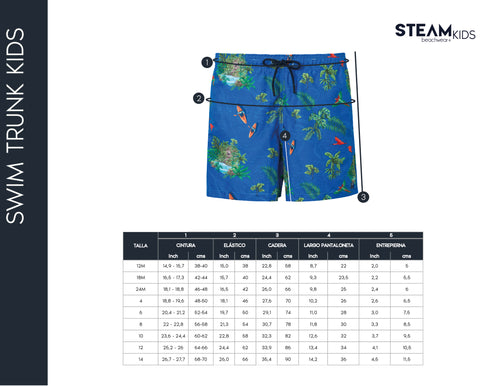 SALE KIDS SWIM TRUNKS OCTOPUS