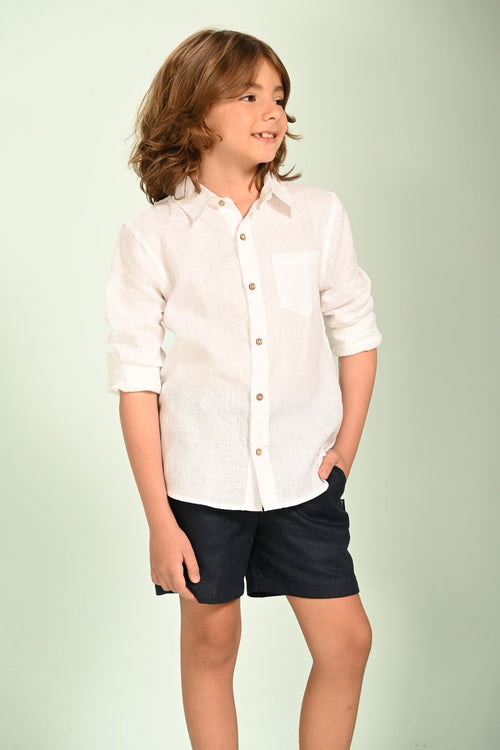 Kids linen shirt