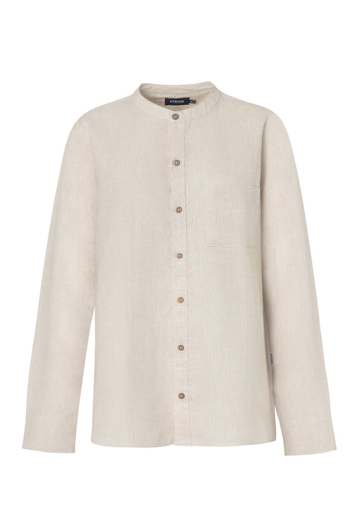 Kids linen nehru shirt