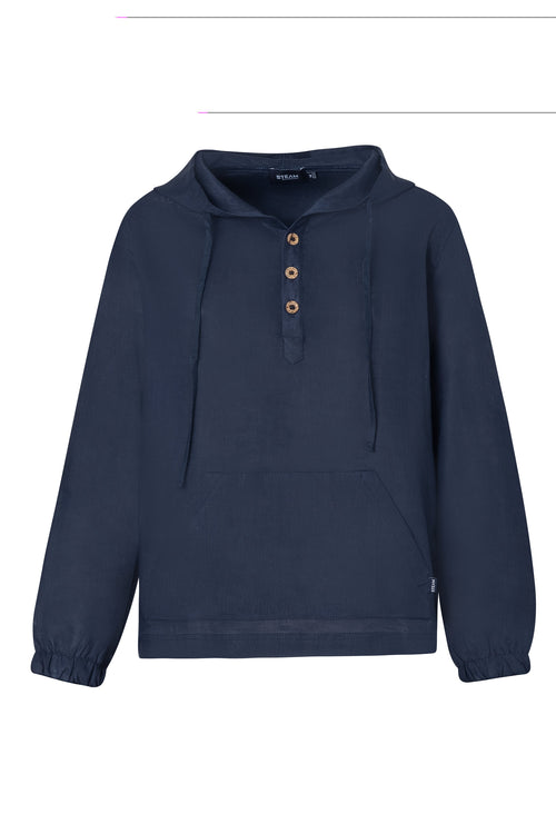 Sale Kids linen hoodie