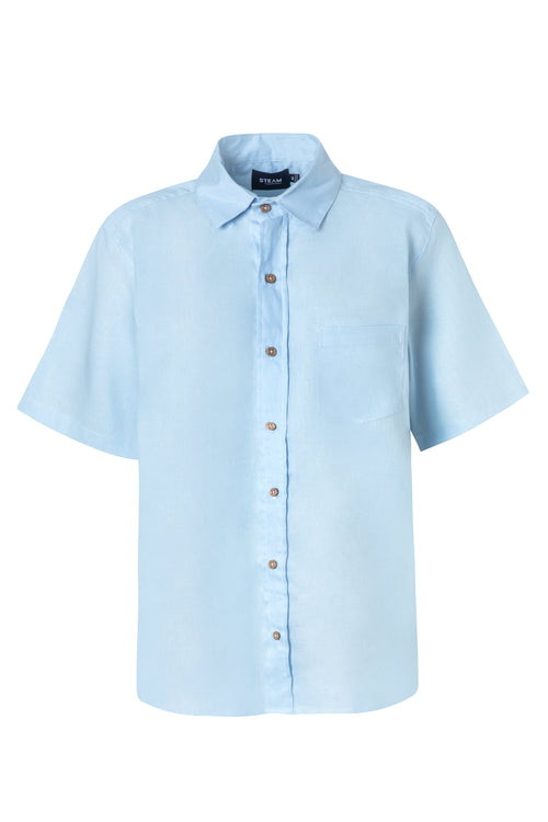 Sale Linen short sleeve shirt