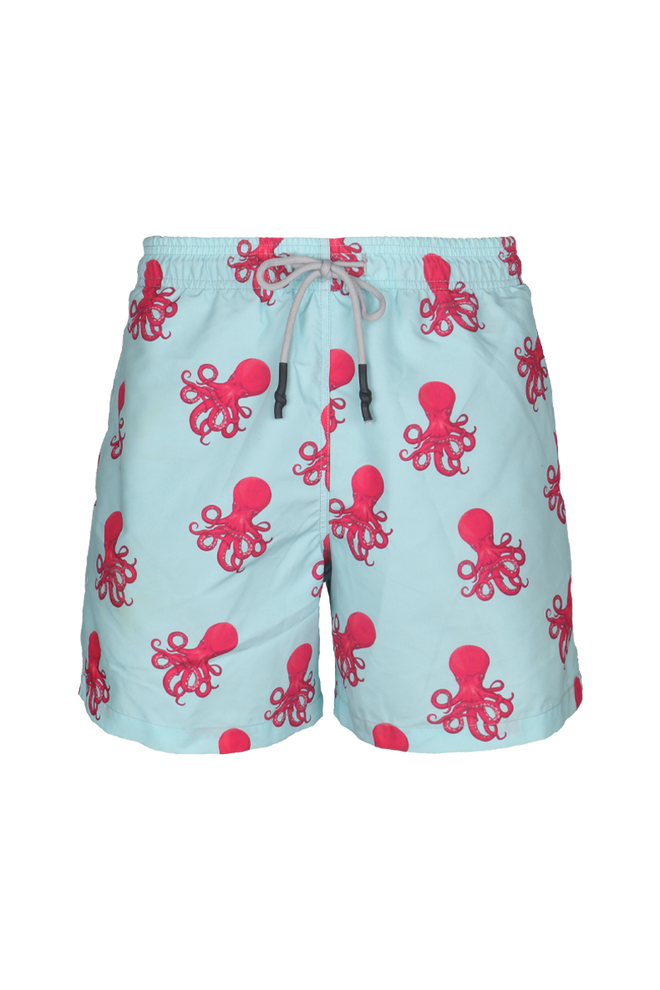 SALE KIDS SWIM TRUNK Octopus Mint