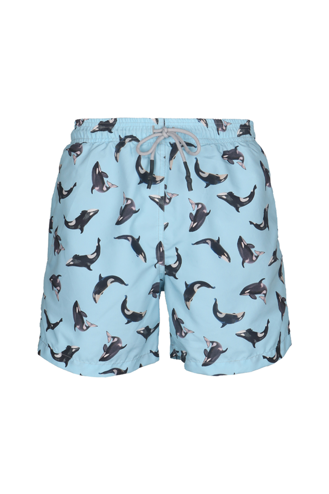 SALE KIDS SWIM TRUNK Sky Whale