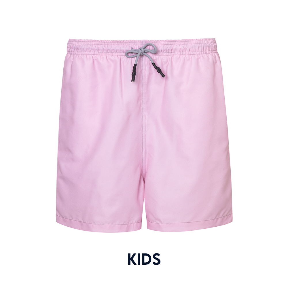 
                  
                    Kids Swim Trunk Solid Pink
                  
                