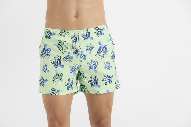 SALE KIDS SWIM TRUNKS OCTOPUS