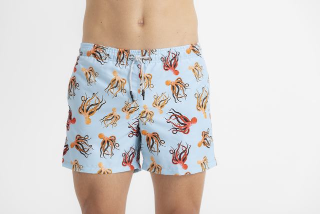 SALE KIDS SWIM TRUNKS OCTOPUS