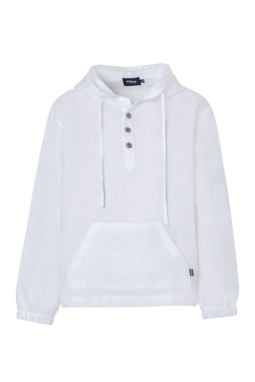 Linen hoodie